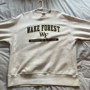 L Wake Forest School of Business Crewneck